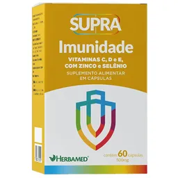 Supra Imunidade C/60 Cápsulas - Herbamed