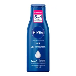 Loção Hidratante Corporal Nivea Milk Pele Seca a Extrasseca 200ml