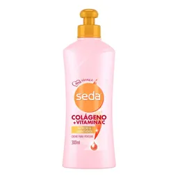Creme de Pentear Seda By Niina Secrets Colágeno + Vitamina C 300mL