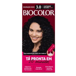 Tinta de Cabelo Biocolor 3.0 Castanho Escuro Chique