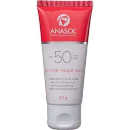 Anasol Protetor Solar Facial Oil Free Fps 50 60g