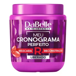 Máscara Capilar Dabelle Meu Cronograma Perfeito Reconstrução 400g